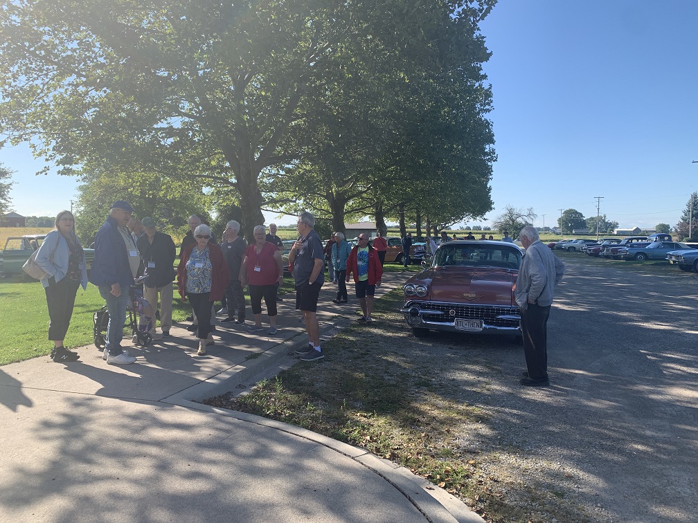 Kent Region members attending the tour to Yesteryear 2023